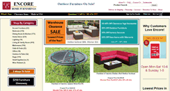 Desktop Screenshot of encorehomefurnishings.com